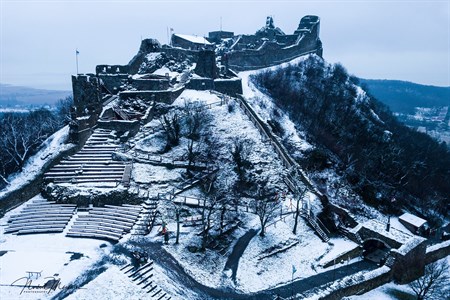 Szigligeti Vár | A vár télen